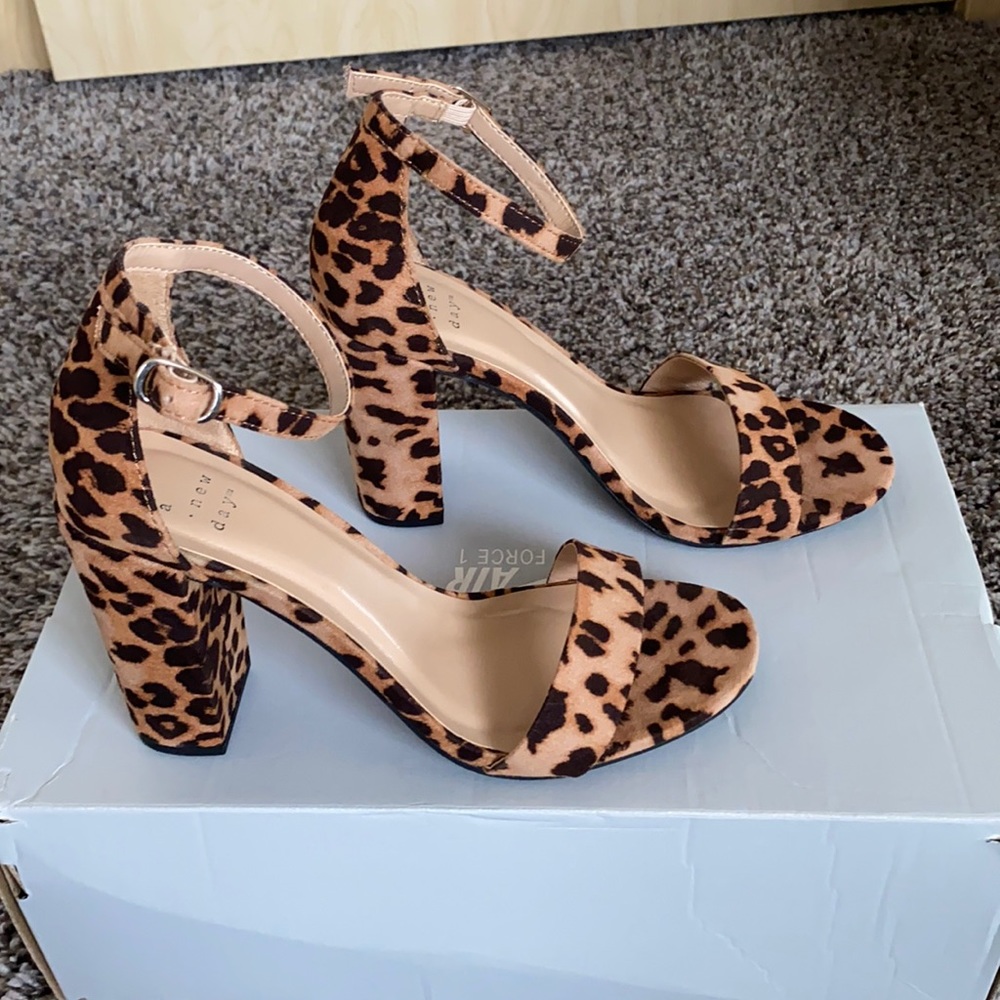 Cheetah Print Heels